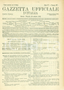 Documento originale, autentico 1943 GAZZETTA UFFICIALE Provvedimenti sui detergenti privi di materie grasse 1