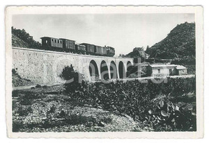 Fotografia d epoca originale 1940 ca A.O.I. Ferrovia ASMARAMASSAUA Foto ANIMATA treno 9x6 cm 1