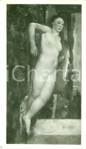 Fotografia d epoca originale 1934 FIRENZE Primo CONTI Nudo di donna Fotografia coeva del quadro 1
