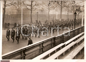 Fotografia d epoca originale 1937 London Hyde Park PHOTO Australia Coronation troops 1
