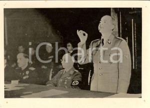 Fotografia d epoca originale 1942 VENEZIA Otto DIETRICH Alessandro PAVOLINI Wilhelm WEISS Congr. Giornalisti 1