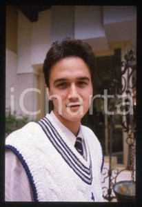 35mm vintage slide* 1985 ca MUSIC Italian singer-songwriter Michele PECORA (4)