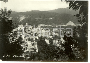 Cartolina originale da collezione 1968 SAN FILI CS Panorama della cittÃ  Cartolina FG VG 1