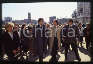 35mm vintage slide* 1986 MILANO Funerale Michele SINDONA Nino SINDONA Ritratto 2