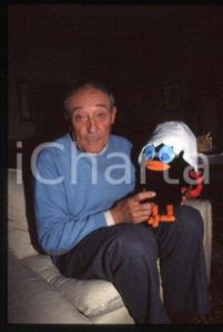 35mm vintage slide* 1990 ca TV Voice actor CALIMERO Ignazio COLNAGHI Portrait 13