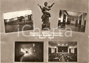 Cartolina originale da collezione 1955 ca BAGNOLI NA Vedutine Educatorio Professionale CASA MADONNA ASSUNTA FG 1