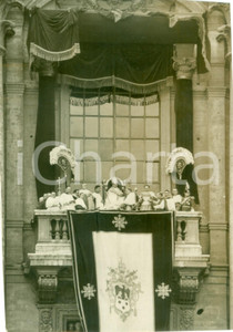 Fotografia d epoca originale 1937 ROMA SAN PIETRO Papa PIO XII  Benedizione Urbi et Orbi Fotografia 1