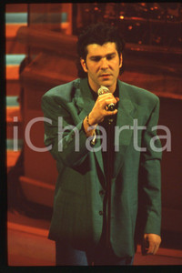 35mm vintage slide* 1992 SANREMO - BRACCO DI GRACI Ritratto del cantante (9)