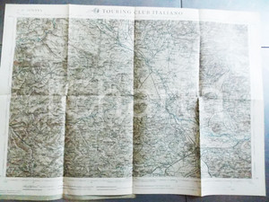 Mappa, planimetria storica Marzo 1917 TCI Carta della guerra FRONTE GIULIA LUBIANA 60x40 cm 1 Mappa, planimetria storica Marzo 1917 TCI Carta della guerra FRONTE GIULIA LUBIANA 60x40 cm 1