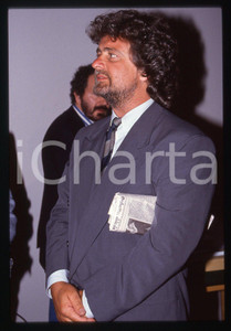 35mm vintage slide* 1992 COSTUME Beppe GRILLO ritratto del comico SATIRA (2)