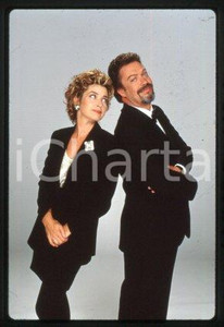 35mm vintage slide* 1997 CINEMA "OVER THE TOP" Annie POTTS, Tim CURRY (2)