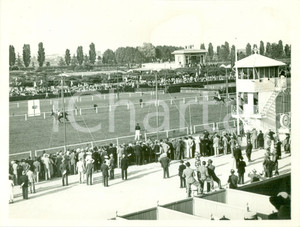 Fotografia d epoca originale 1936 IPPODROMO SAN SIRO Ippica L arrivo del Gran Premio MILANO Fotografia 1