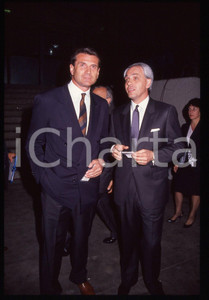 35mm vintage slide*1990 MILANO Giacinto FACCHETTI Roberto BETTEGA Galà ITALIA 90