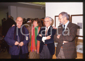 35mm vintage slide* 1990ca MILANO Giò POMODORO Inge FELTRINELLI (2)