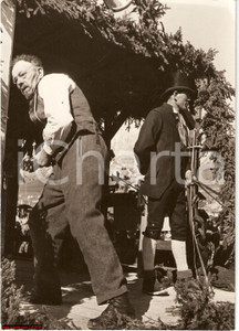 Fotografia d epoca originale 1938 CORTINA D AMPEZZO PALIO NEVE Carro alleg. FABBRO 1