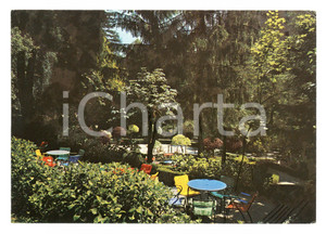 Cartolina originale da collezione 1976 GARESSIO CN Scorcio Parco FONTI Cartolina postale VINTAGE FG VG 1