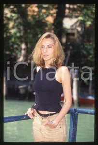 35mm vintage slide* 1997 VENICE Festival French singer & actress Maïdi ROTH (9)