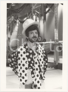 Fotografia d epoca originale 1986 RAI UNO Io a modo mio  Gigi PROIETTI in costume da clown  Foto 1 1