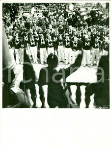 Fotografia d epoca originale 1936 MILANO Littoriali Atletica Squadra vincitrice GUF MILANO Fotografia 1