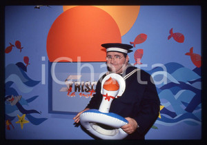 35mm vintage slide* 1992 CANALE 5 STRISCIA LA NOTIZIA - Gianni FANTONI (16)
