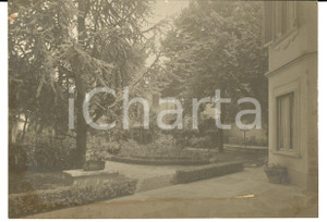 Fotografia d epoca originale 1950 ca BORDIGHERA IM Giardino VILLA POGGIO AMENO residenza SAVOIA Foto 1