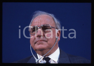 35mm vintage slide* 1993 MILANO Helmut KOHL durante un evento DC POLITICA (32)