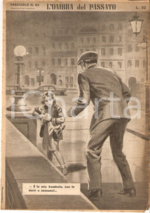 Giornale, rivista storica 1956 OMBRA DEL PASSATO Jean DE VALLORBE Uomo minaccia bambina Fascicolo 83 1