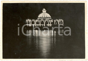 Fotografia d'epoca originale 1934 VENEZIA Carro del Comune alla festa del REDENTORE 1