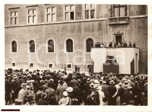 Fotografia d epoca originale 1933 Roma Estrazione Buoni Novennali Tesoro FOTO Asta 1