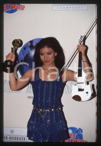 35mm vintage slide* 1997 MONTE CARLO WORLD MUSIC AWARDS - Vanessa MAE (2)