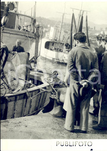 1954 S. MARGHERITA LIGURE Riconoscimento vittime naufragio della S. SILVERIO 