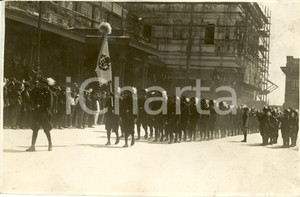 Fotografia d epoca originale 1935 ca ROMA Allievi Collegio Militare UNGHERIA sfilano per la cittÃ  Fotografia 1