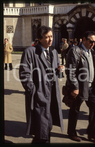 35mm vintage slide* 1986 MILANO Nino SINDONA al funerale di Michele SINDONA (5)