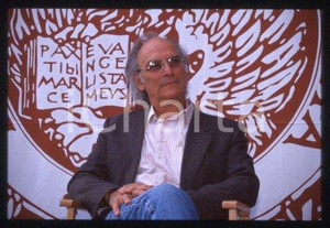 35mm vintage slide* 1993  VENICE Film Festival film director Carlos SAURA (1)