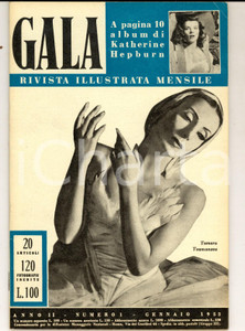 Giornale, rivista storica 1953 GALA Fosco MARAINI nel TIBET Rivista ILLUSTRATA anno II nÂ° 1 1