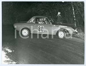 Fotografia d epoca originale 1965 ca RALLY Fotografo e LANCIA Fulvia CoupÃ© MOCAUTO Foto 1