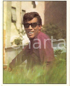 Oggetto da collezione cartaceo PANINI  CANTANTI 1972 Figurina Rocky ROBERTS n. 39 Grandi raccolte gioventÃ¹ 1