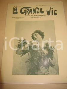 Giornale, rivista storica 1900 LA GRANDE VIE Rivista EROTICA illustrata Anno 2 n° 4 RARA 1