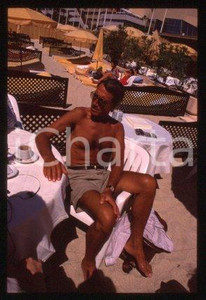 35mm vintage slide* 1989 ca CANNES an American actor Roy SCHEIDER (11)