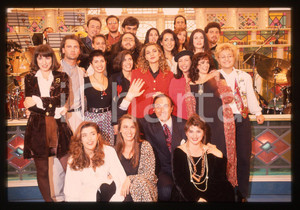 35mm vintage slide* 1994 FESTIVAL SANREMO Andrea BOCELLI GIORGIA Pippo BAUDO 12