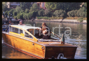 35mm vintage slide* 1989 VENEZIA Gérard DEPARDIEU Elisabeth DEPARDIEU (2)