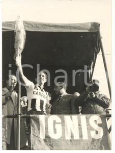 1958 GIRO DI LOMBARDIA - CICLISMO Nino DEFILIPPIS vincitore *Foto 13x18 cm