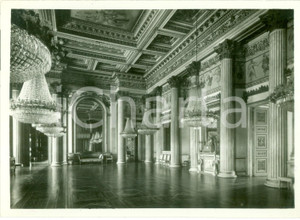 Fotografia d epoca originale 1930 TORINO PALAZZO REALE Salone da ballo Fotografia autentica Guido COMETTO 1