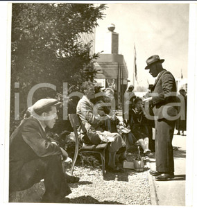 Fotografia d epoca originale 1939 MILANO Ora di colazione alla FIERA CAMPIONARIA Fotografia 1