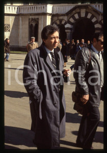 35mm vintage slide* 1986 MILANO Nino SINDONA al funerale di Michele SINDONA (9)