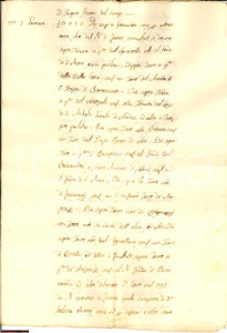 Manoscritto, lettera originale 1777 COMISO Censi Don Silvestro Ferreri - manoscritto 1