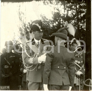 Fotografia d epoca originale 1934 ROMA Umberto II Festa Fondazione Regia GUARDIA DI FINANZA FOTOGRAFIA 1