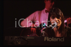 35mm vintage slide* 1991 SANREMO INTERNATIONAL Beverley CRAVEN al Palamusic (48)