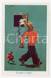 1955 ca FRANCE COSTUMES GonflÃ© Ã  bloc - Illustration de CH. SOMO Carte postale  Cartolina postale d'epoca, non viaggiata.CONDIZIONI: GFORMATO: FP     originale e autentica 1