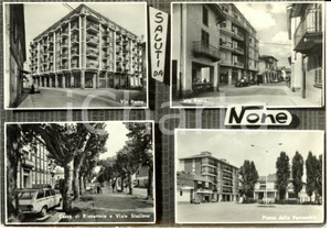Cartolina originale da collezione 1969 NONE (TO) Vedutine della cittÃ  *Cartolina postale FG VG 1